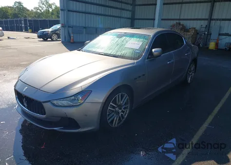 2015 Maserati Ghibli from USA, damaged, VIN ZAM57XSA9F1162109